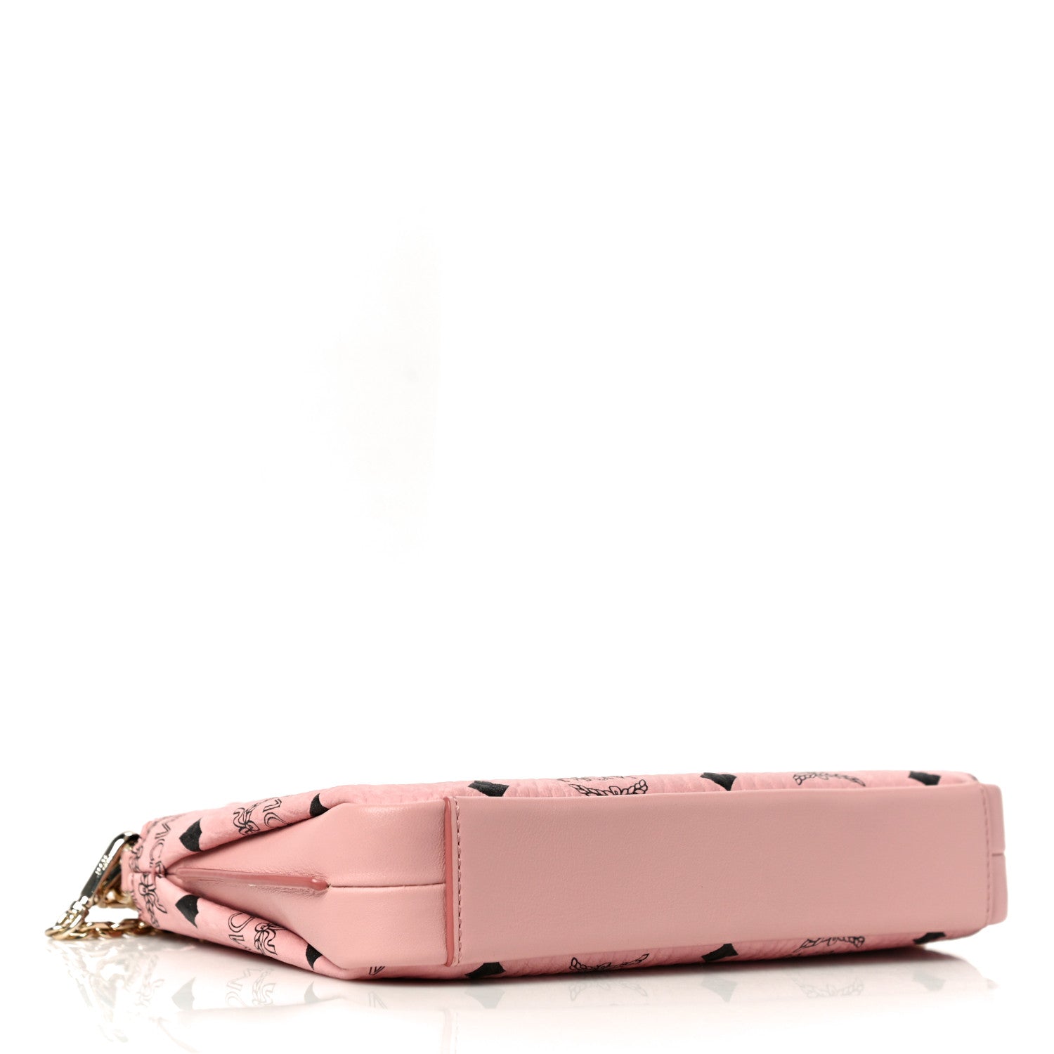 MCM Visetos Medium Millie Zip Crossbody Bag Soft Pink 4 of 10
