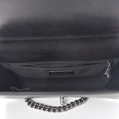 Chanel Lambskin Quilted New Medium Boy Flap Black 5 of 9