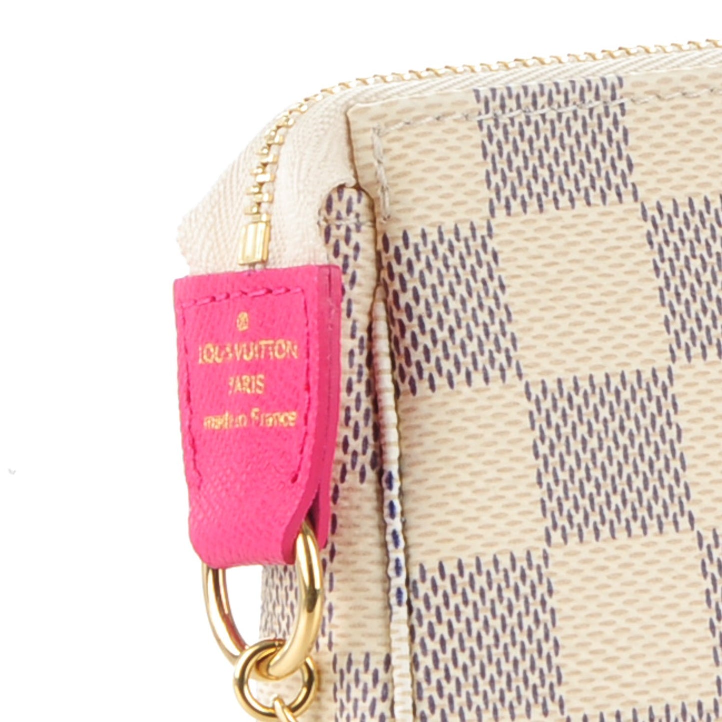 Damier Azur 2015 Christmas Animation Mini Pochette Accessories