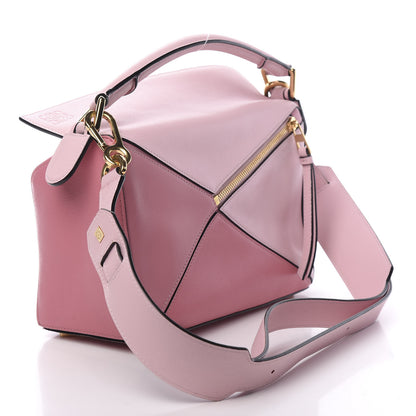 Loewe Calfskin Small Puzzle Bag Soft Pink 2 of 16