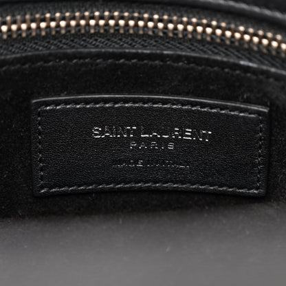 Saint Laurent Python Calfskin Embossed Small Sac de Jour Black 7 of 17