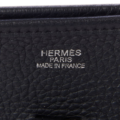 Hermes Taurillon Clemence Evelyne GM Black 9 of 10