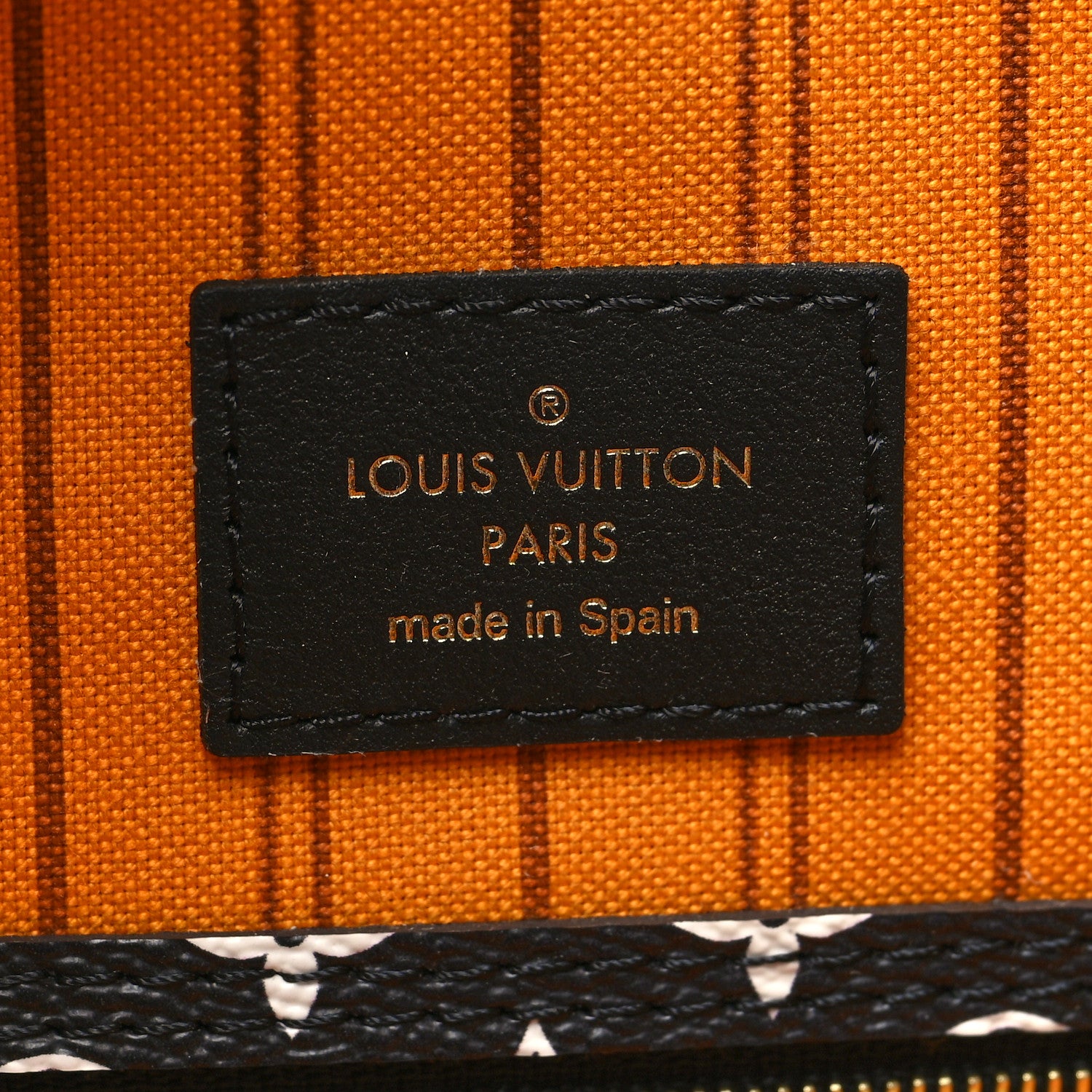 Louis Vuitton Monogram Giant Jungle Neverfull MM Black 6 of 10