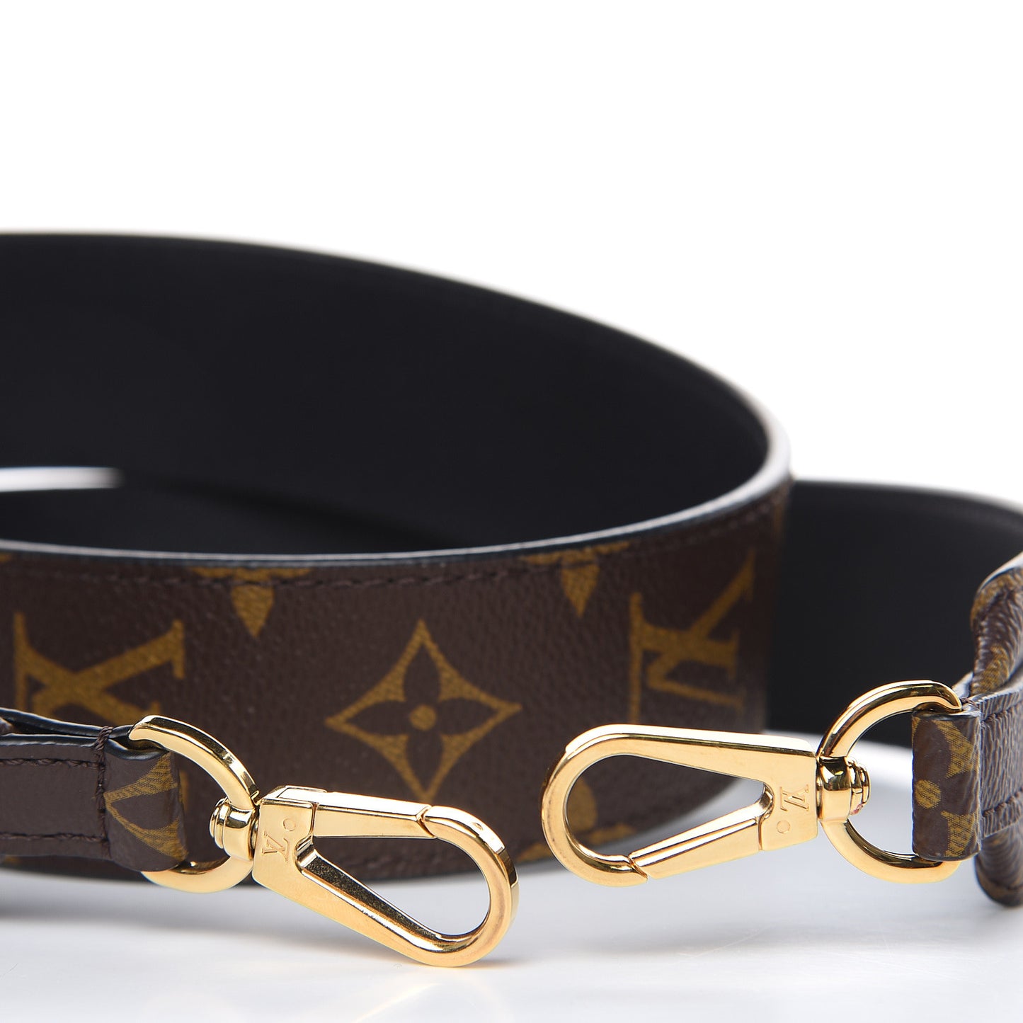 Monogram Bandouliere Shoulder Strap Black