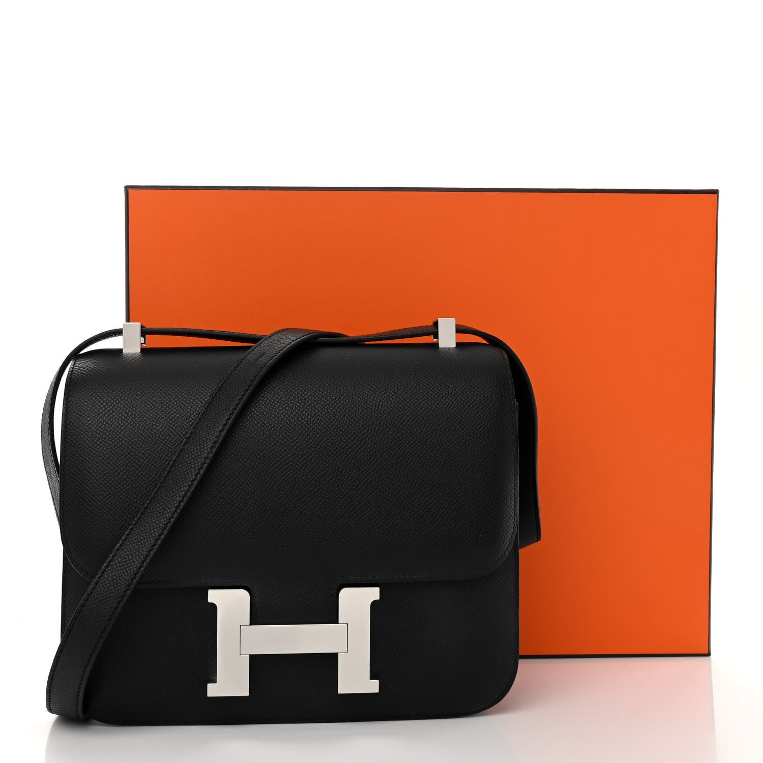 Hermes Epsom Constance 24 Black 13 of 13