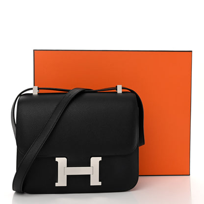 Hermes Epsom Constance 24 Black 13 of 13