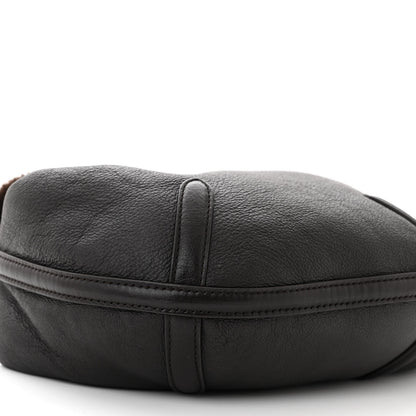 Bottega Veneta Calfskin Shearling Aviator Mini Jodie Dark Brown Fondant 9 of 10