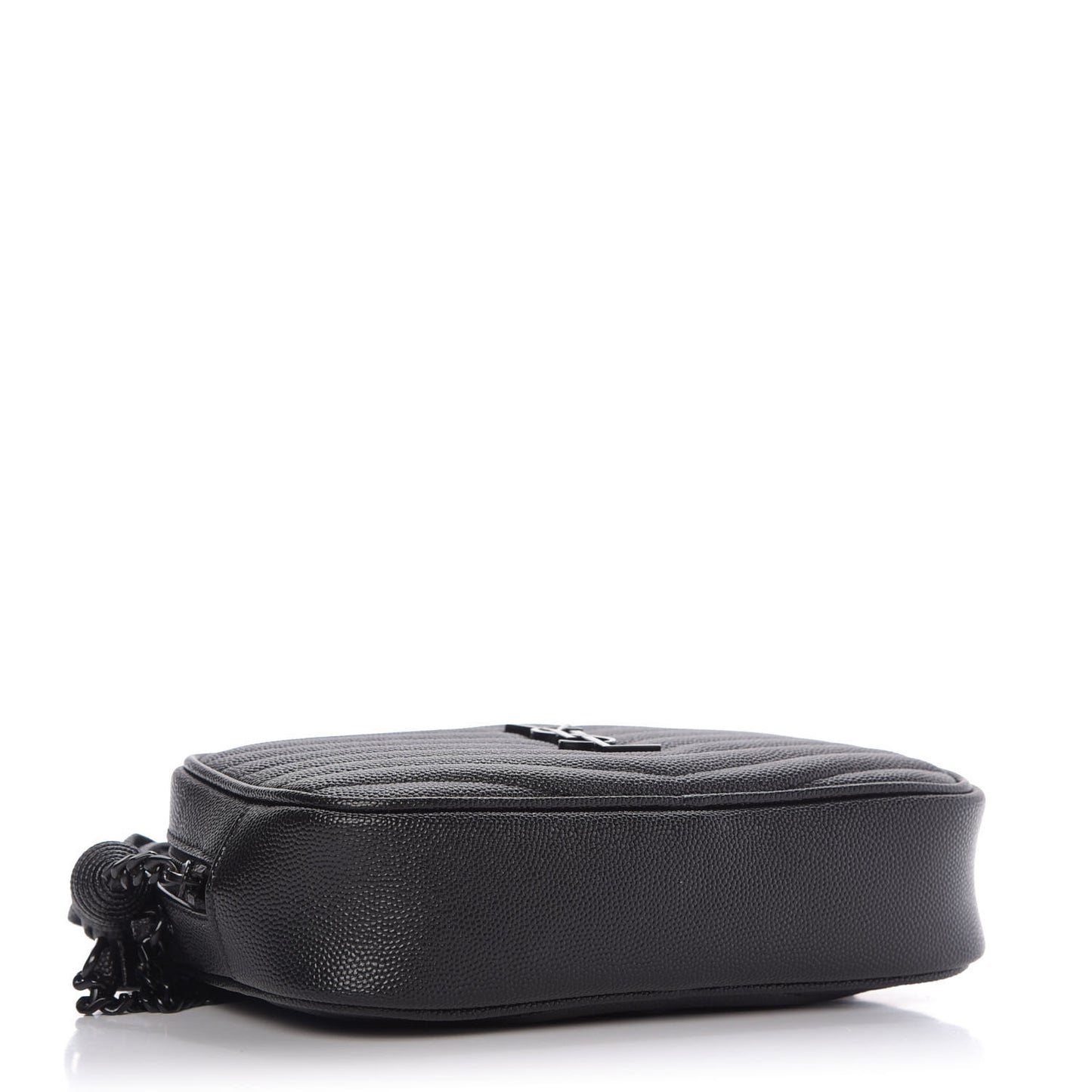 Grain De Poudre Matelasse Monogram Mini Lou Camera Bag Black