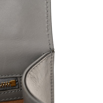 Gucci Calfskin Small Sylvie Shoulder Bag Deep Grey 13 of 18