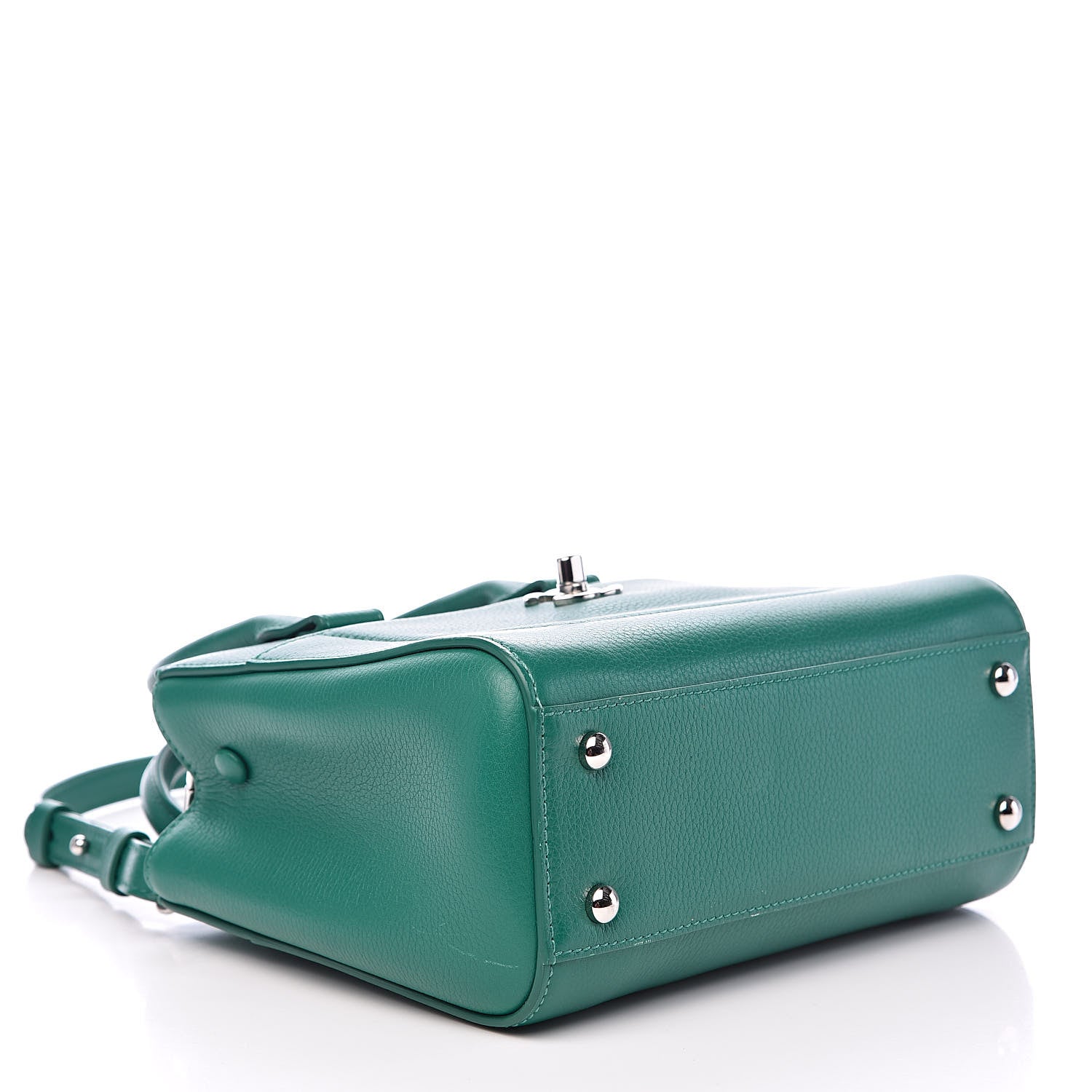 Chanel Grained Calfskin Mini Neo Executive Shopper Tote Green 4 of 12