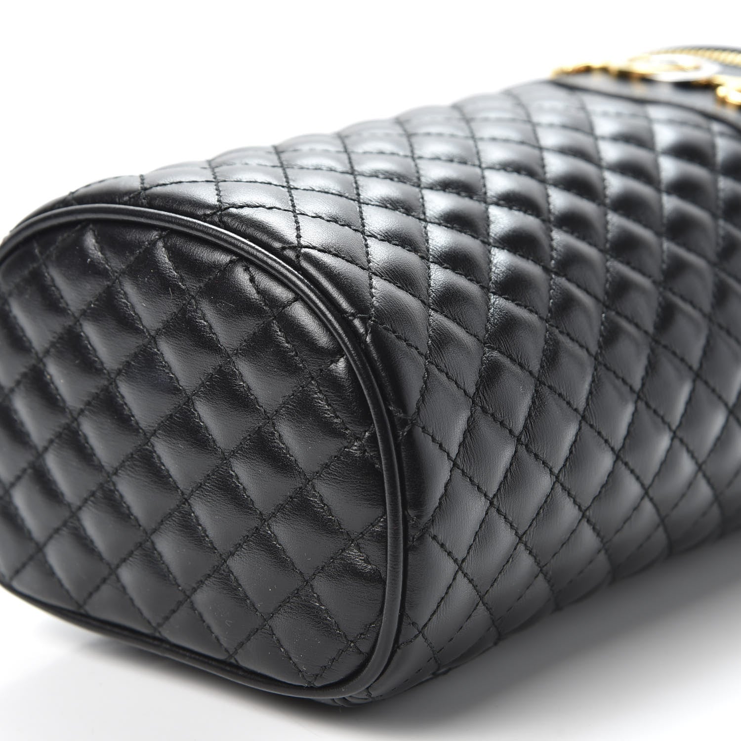 Gucci Calfskin Trapuntata Zumi Belt Bag Black 7 of 10