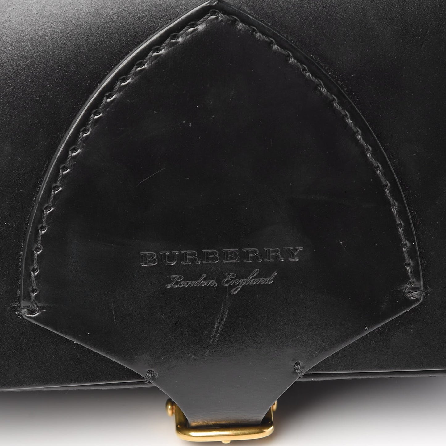 Supple Bridle Square Satchel Black