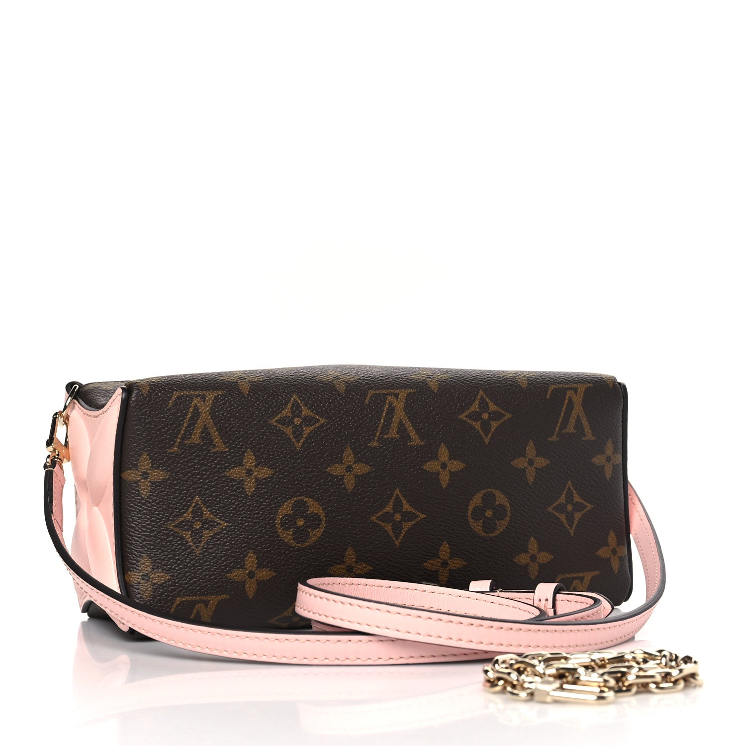 Louis Vuitton Monogram Bloom Pouch Rose Jasmin 3 of 10