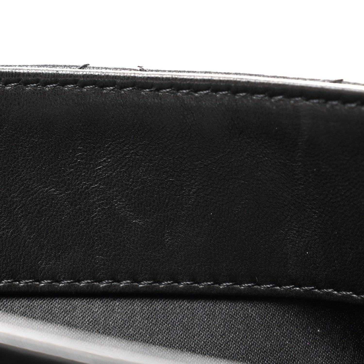 Chanel Lambskin Quilted Large Chanel 3 Flap Black 11 of 14