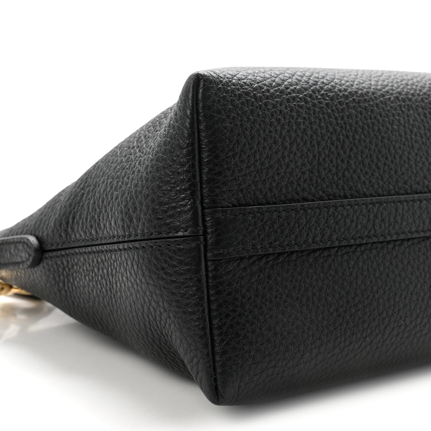 Prada Vitello Daino Small Tote Black 7 of 8