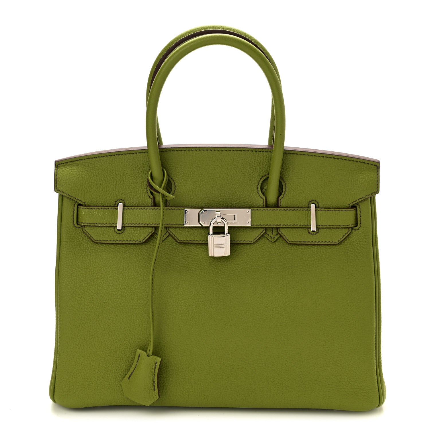 Hermes Togo Birkin 30 Vert Anis 1 of 11