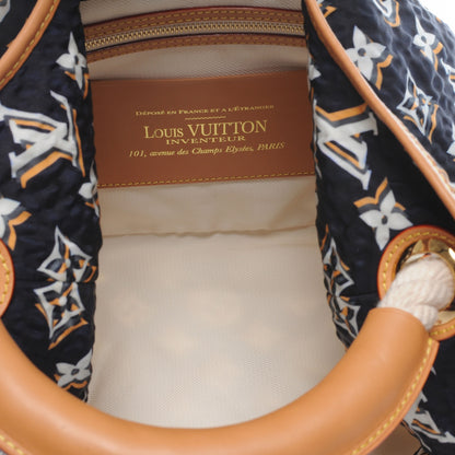 Louis Vuitton Canvas Monogram Cruise Bulles MM Navy 6 of 8