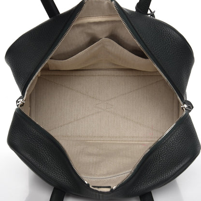 Hermes Taurillon Clemence Victoria II 35 Vert Fonce 5 of 9