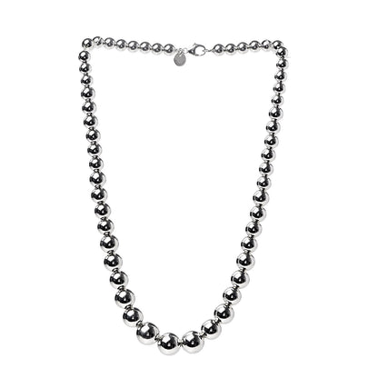 Tiffany Sterling Silver HardWear Graduated Ball Necklace 3 of 5