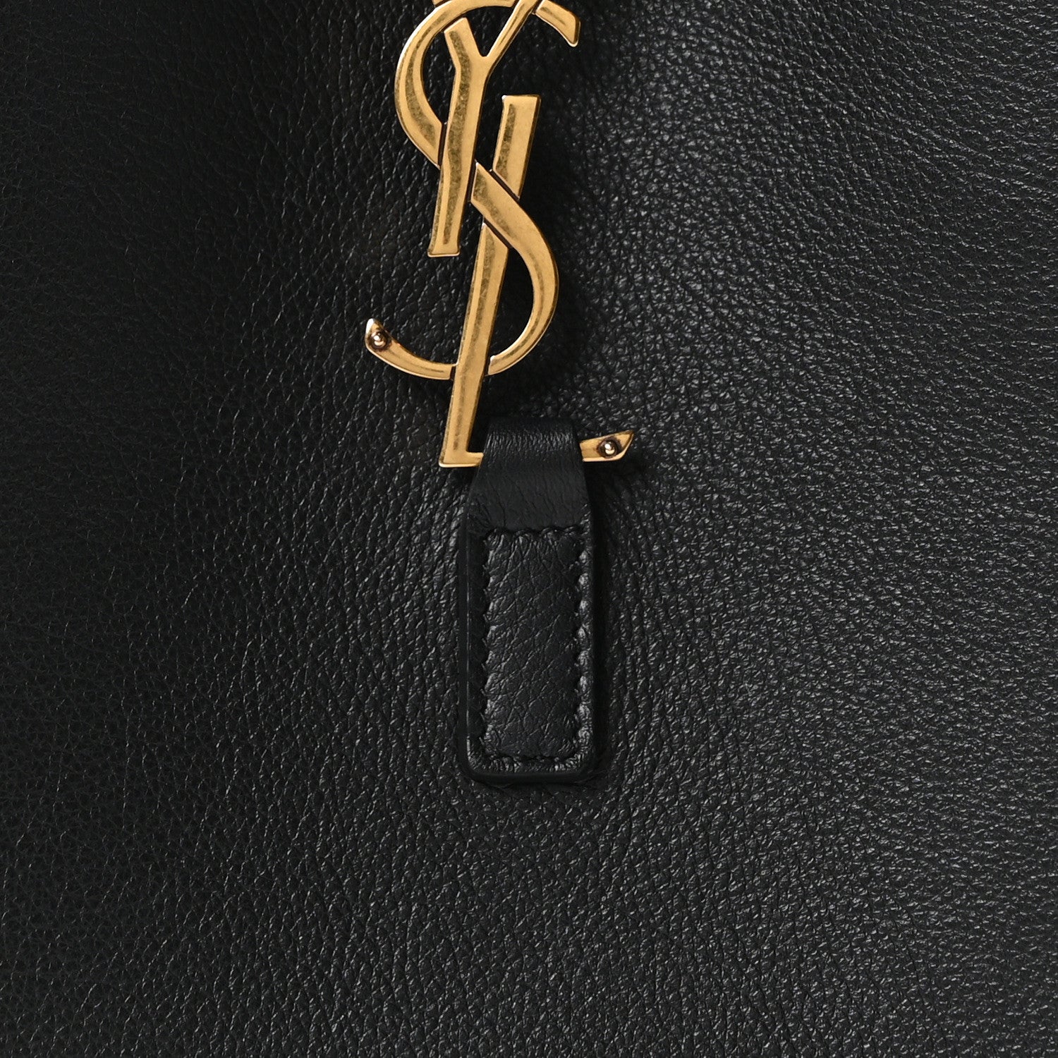 Saint Laurent Smooth Calfskin Small Le 5 A 7 Soft Hobo Black 7 of 10