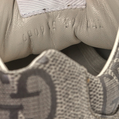 Gucci Maxi GG Supreme Monogram Gucci 100 Womens Rhyton Sneakers 39 Beige Ebony 10 of 11