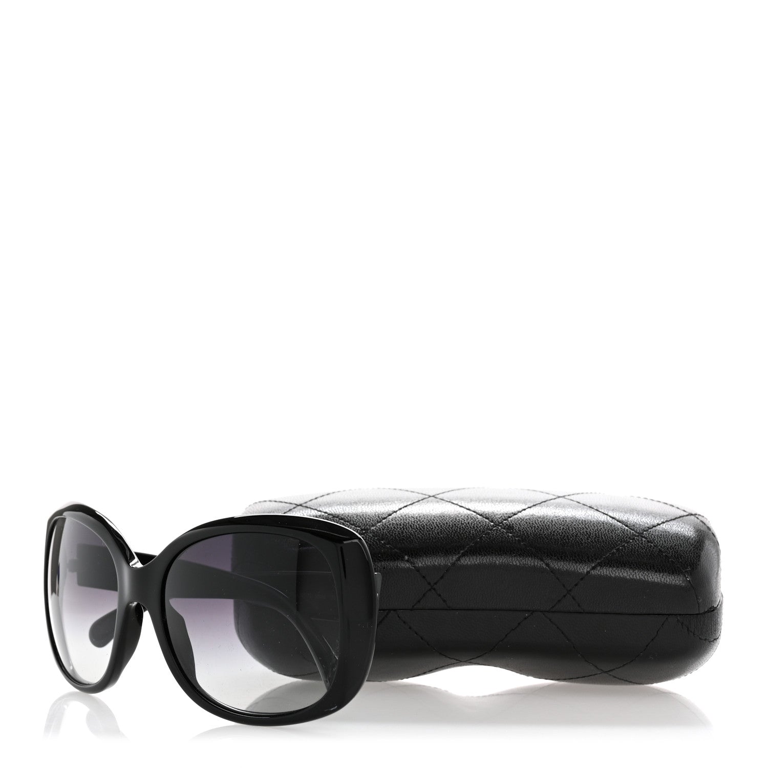 Chanel Acetate CC Sunglasses 5183 Black 10 of 10