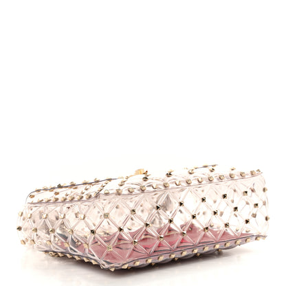 Valentino Garavani PVC Medium Rockstud Spike Shoulder Bag 4 of 12