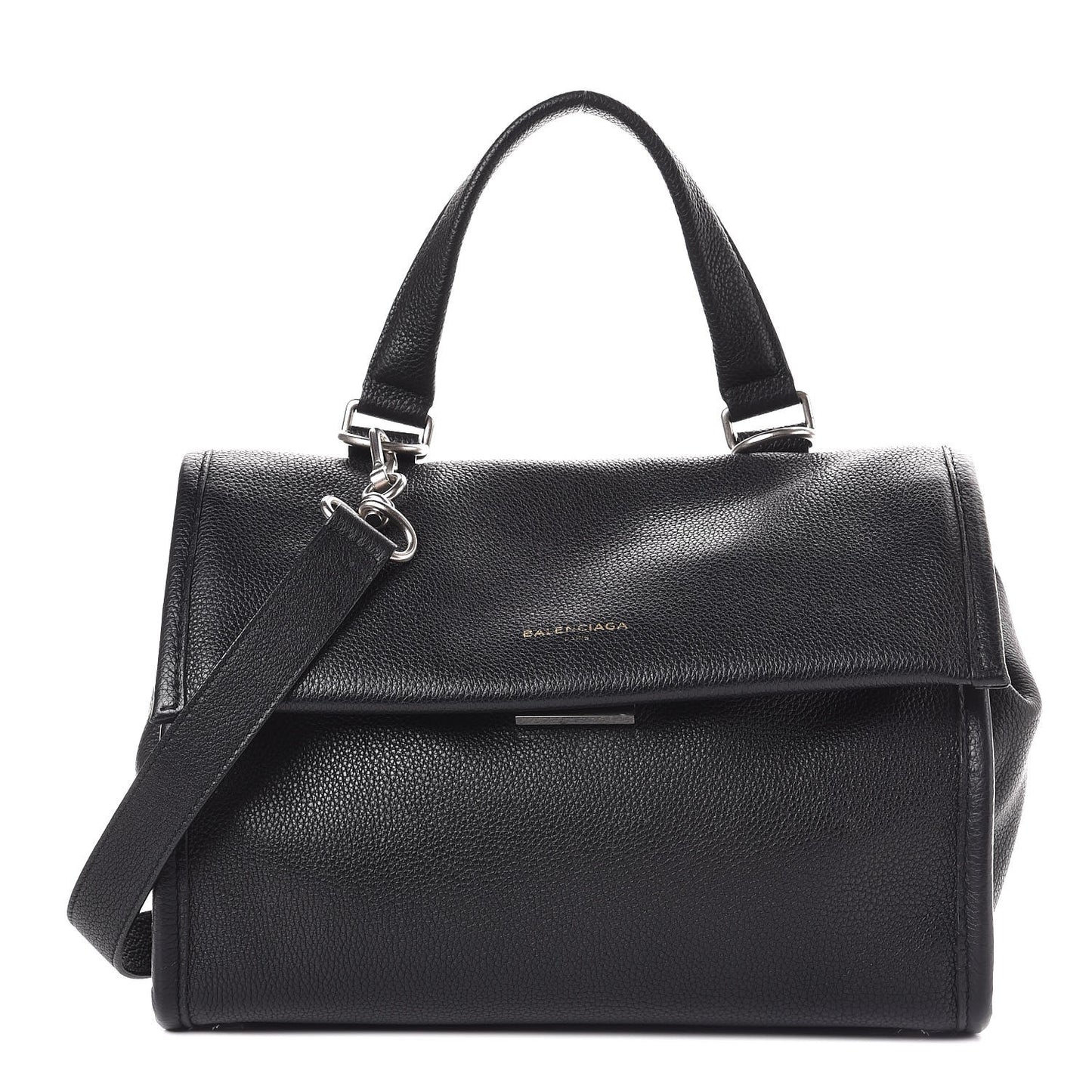 Veau Grana Small Tool Satchel Black