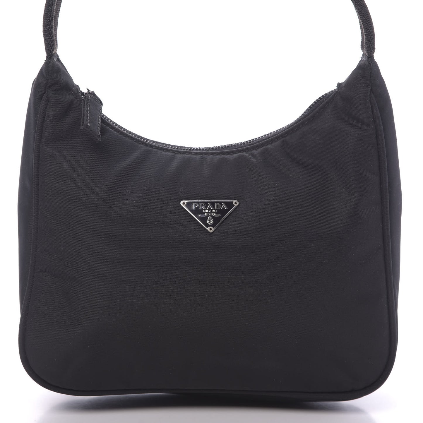 Tessuto Nylon Sport Shoulder Bag Black
