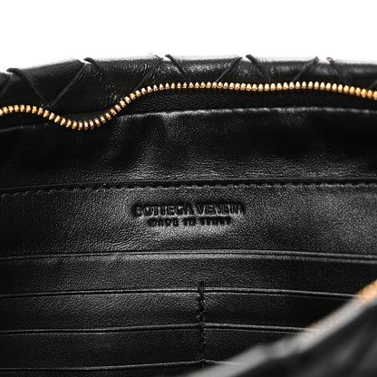 Bottega Veneta Nappa Intrecciato Zip Pouch Black 6 of 7