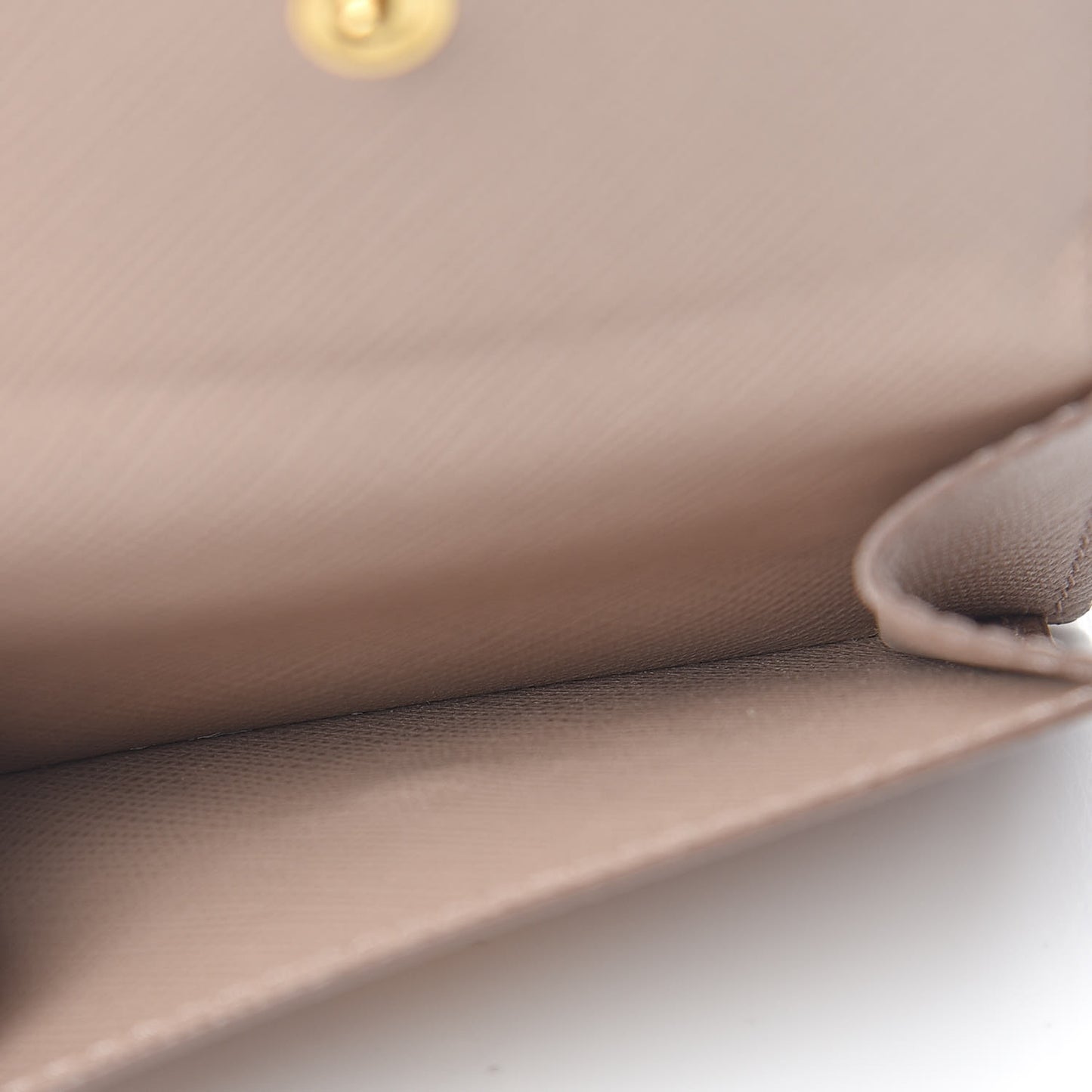 Saffiano Multicolor Tri-Fold Compact Wallet Cipria Orchidea