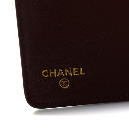 Chanel Caviar Quilted Yen Wallet Black 5 of 7
