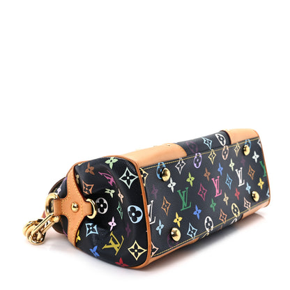 Louis Vuitton Monogram Multicolor Beverly MM Black 4 of 12