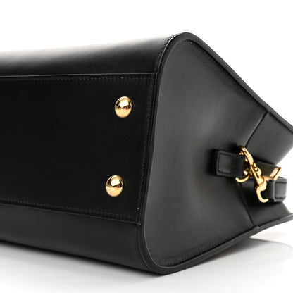 Saint Laurent Calfskin Monogram Baby Cabas Black 9 of 9