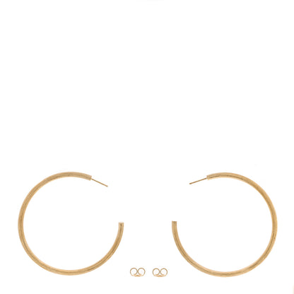 Marco Bicego 18K Yellow Gold Large Jaipur Hoop Earrings 3 of 4