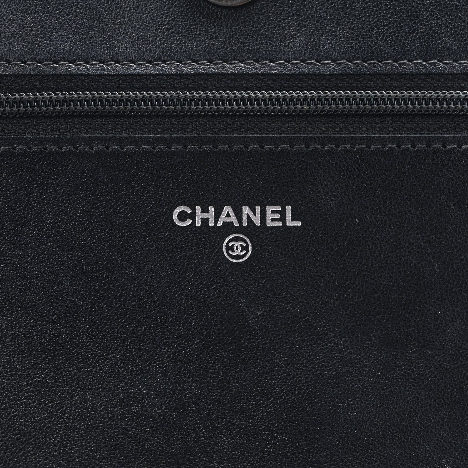 Chanel Caviar Quilted Boy Wallet On Chain WOC Black 8 of 12
