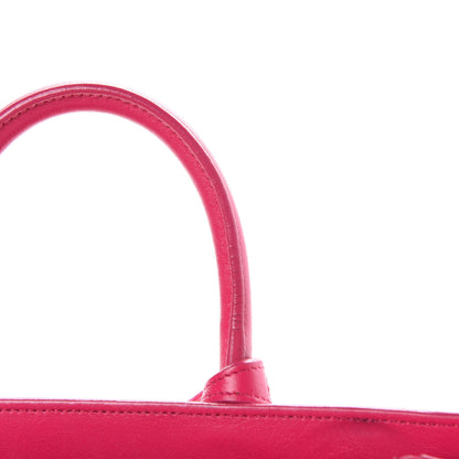 Saint Laurent Calfskin Nano Sac De Jour Bubblegum 20 of 21