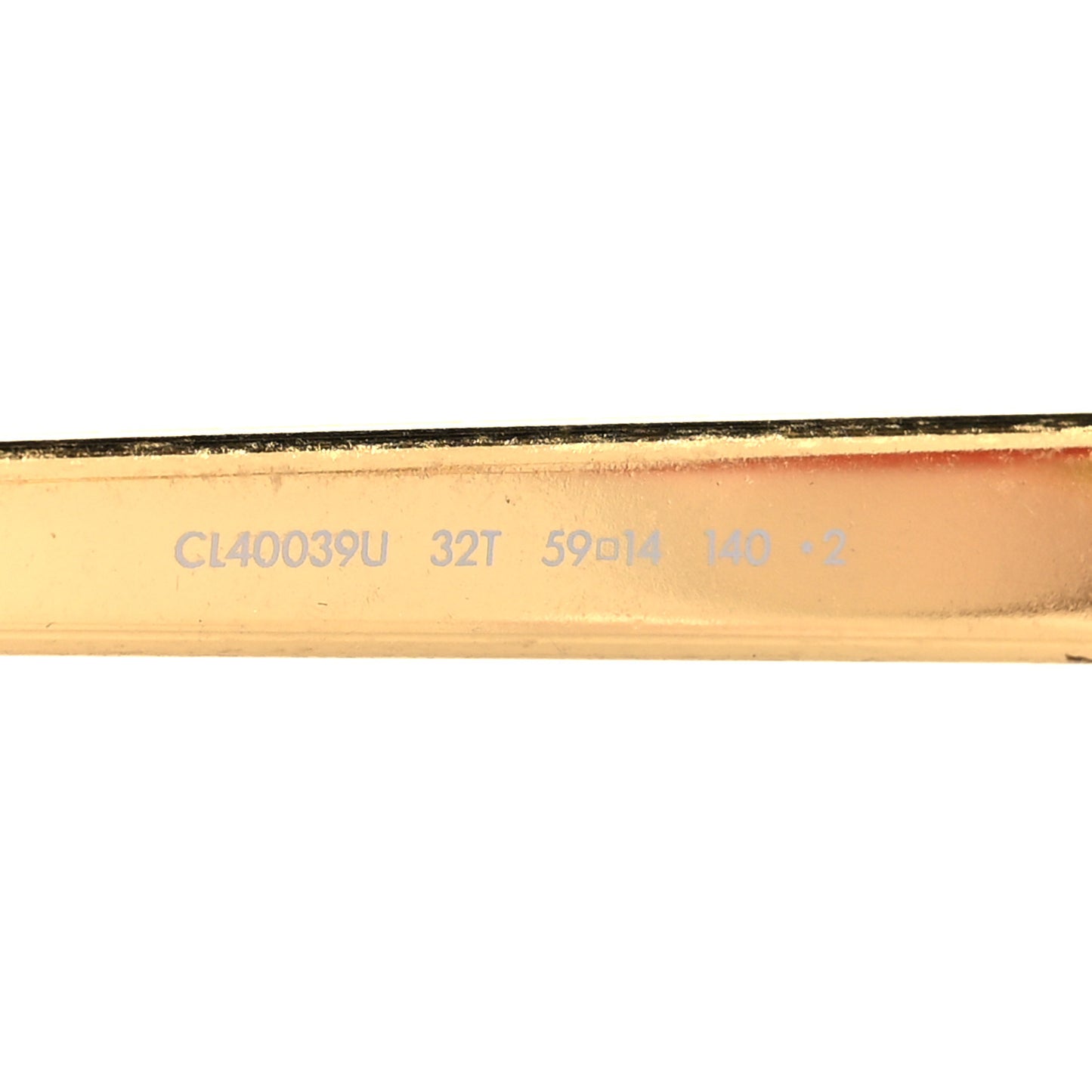 Aviator Sunglasses CL 40039U/32S Gold Pink
