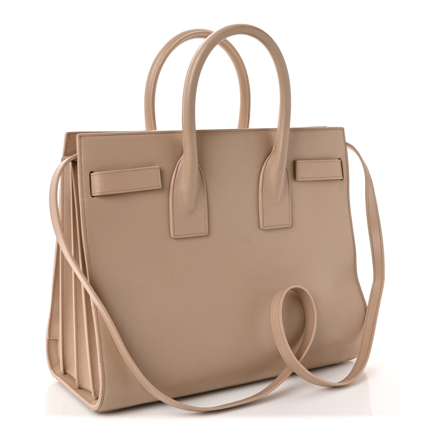 Saint Laurent Calfskin Small Sac De Jour Nude Powder 3 of 9