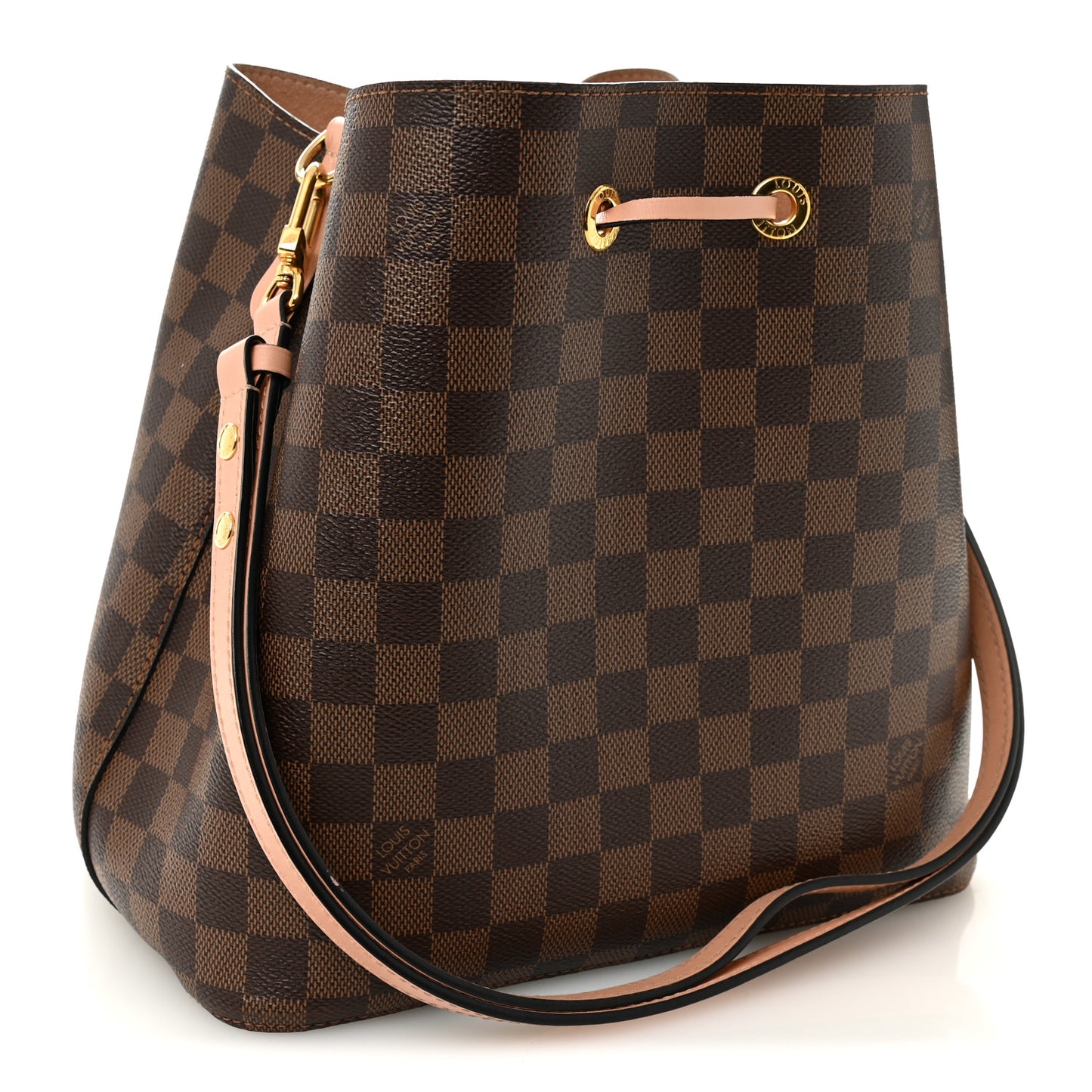 Damier Ebene Neonoe MM Venus Pink