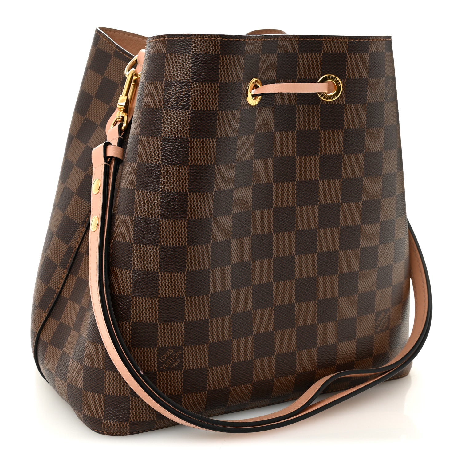 Louis Vuitton Damier Ebene Neonoe MM Venus Pink 3 of 9