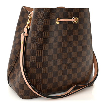 Louis Vuitton Damier Ebene Neonoe MM Venus Pink 3 of 9