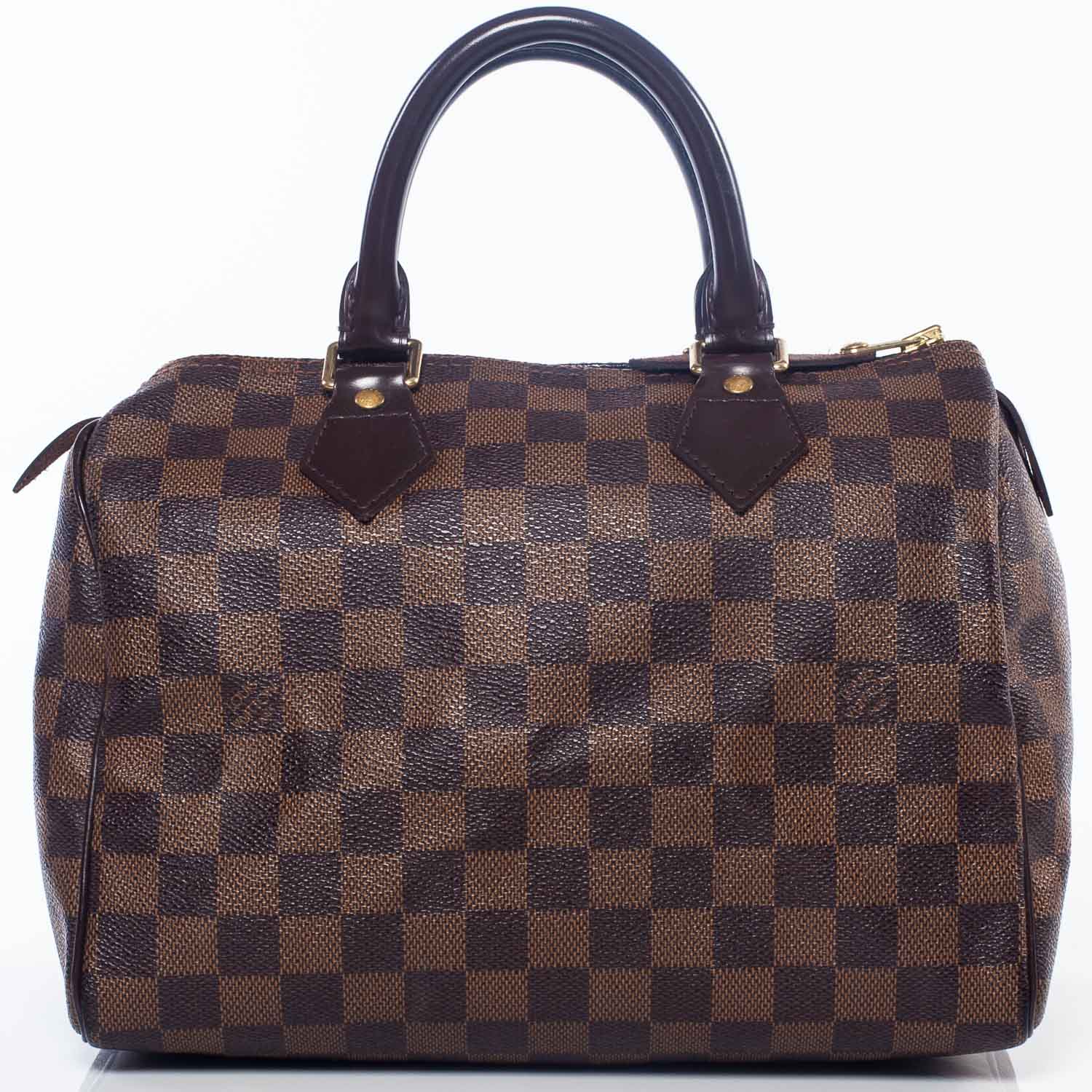 Louis Vuitton Damier Ebene Speedy 25 1 of 8