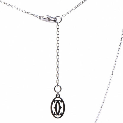 Cartier 18K White Gold Diamond LM D'Amour Pendant Necklace 7 of 10