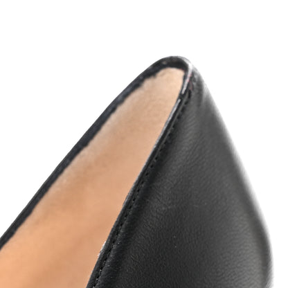 Christian Louboutin Shiny Nappa Pigalle Follies 100 Pumps 39 Black 9 of 10