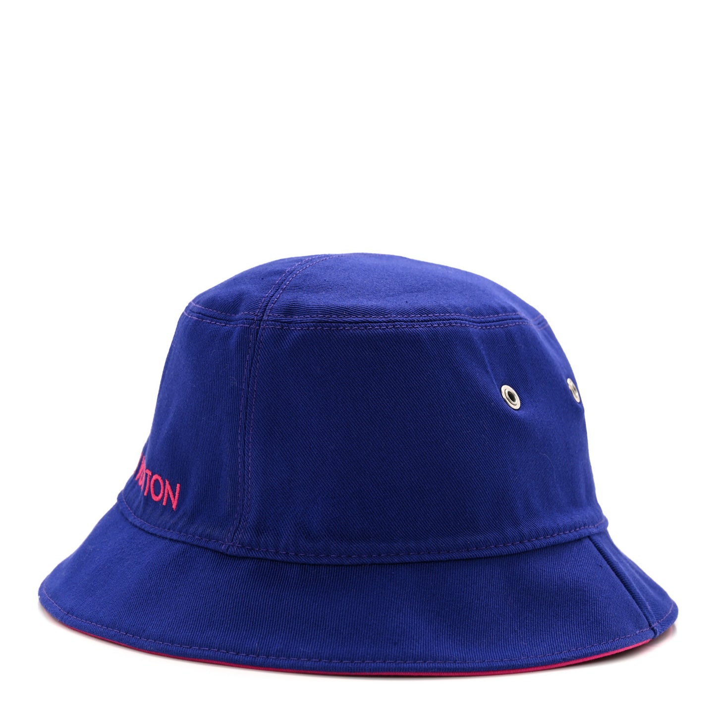 Monogram Illusion Reversible Bucket Hat M Pink Purple