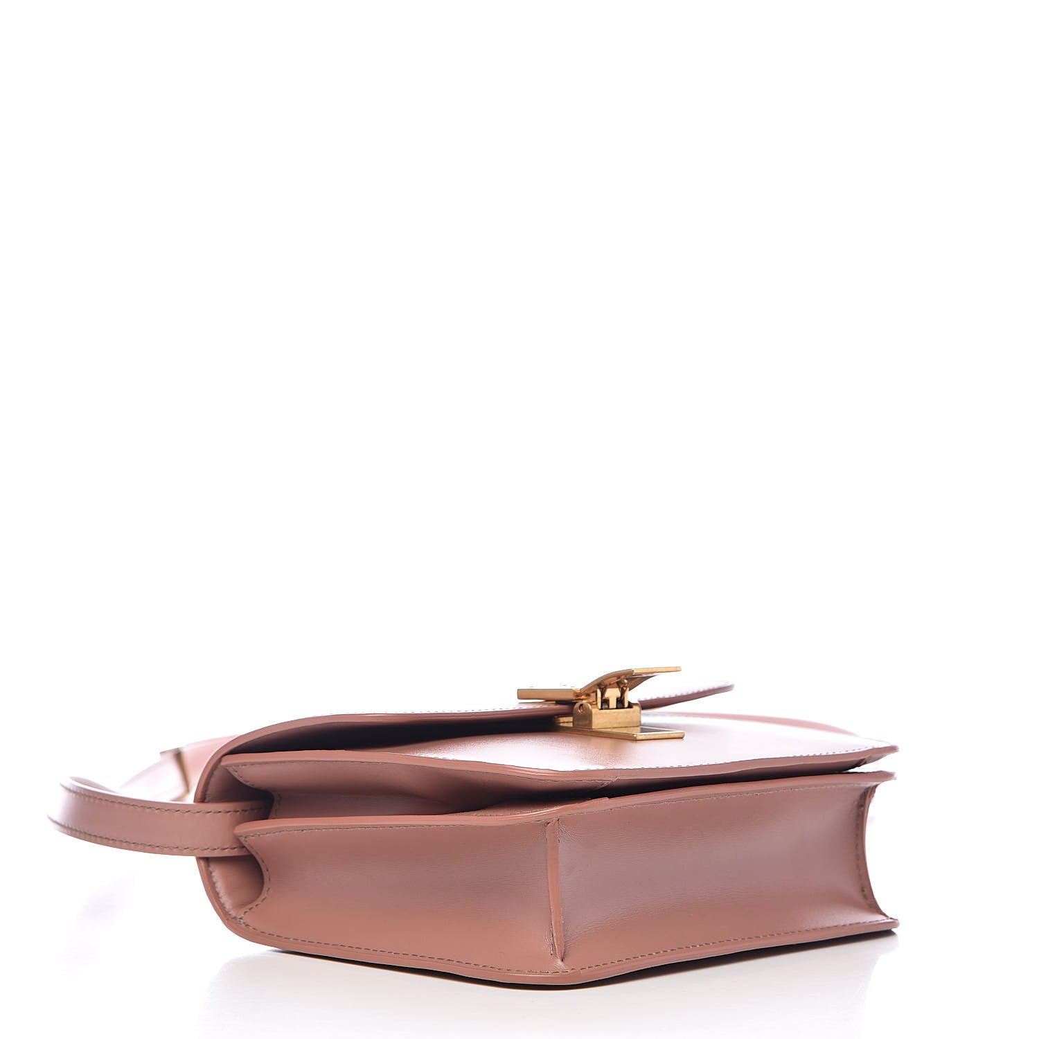 Celine Box Calfskin Teen Classic Box Flap Bag Antique Rose 4 of 9