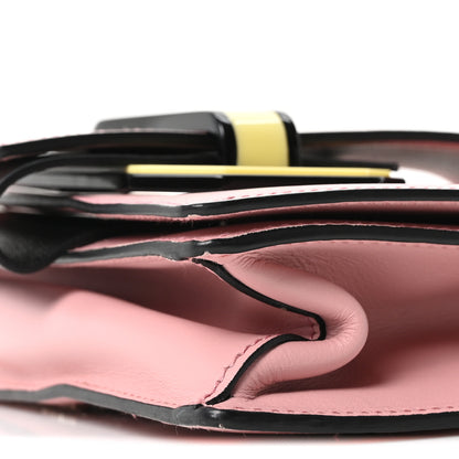 Prada City Calf Plex Ribbon Bag Pesco Giallo 9 of 9