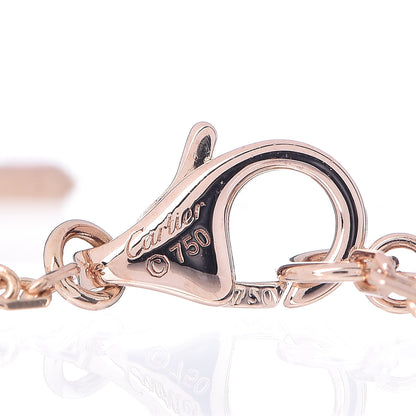Cartier 18K Pink Gold Pink Sapphire D'Amour Bracelet 4 of 5