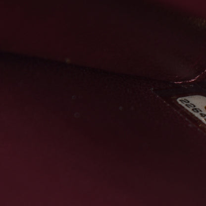 Chanel Caviar Quilted Medium CC Filigree Vanity Case Red 7 of 13